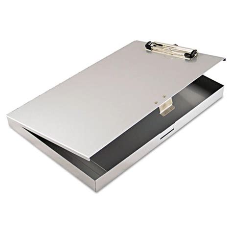 metal clip board box|foldable metal clipboard.